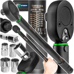 D&uuml;naamiline v&otilde;ti Wuber, 1/2", 28&ndash;210 Nm, Cr-Mo, kalibreerimistunnistusega, 4 padrunit, kohver