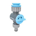 Universaalne kraaniadapter eemaldatava filtriga Cellfast 52-256, sobib kraanidele G1/2", G3/4" ja G1" kuni 6 baarini.