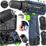 Akutrell Wuber WR-CD-18N, 18 V, 1,5 Ah, 2 akut, kohver