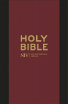NIV Pocket Black Bonded Leather Bible with Zip, NIV Pocket Black Bonded Leather Bible with Zip