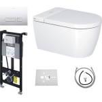 WC-pott Duravit SensoWash Starck f Lite seinasisese paigaldusraamiga Duravit