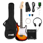 Max GigKit Junior 3/4-suuruses elektrikitarrikomplekt Sunburst