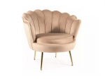 Tugitool Signal meble Camellia 1 Velvet, liivakarva