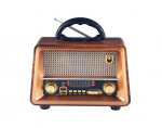 Retro stiilis raadiovastuv&otilde;tja FM/AM/SW Happy People andy
