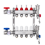 4-haruline p&otilde;randak&uuml;tte kollektor 1/2 PEX