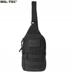 Mil-tec taktikaline crossbody kott, must