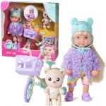 Nukukomplekt Simba Evi Love Little, mini jalgratas korviga ja karukesega