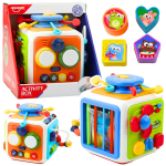 Interaktiivne hariv kuubikute sorteerija lastele &ldquo;Activity Box&rdquo;
