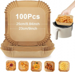 Ruudukujuline &otilde;hufrit&uuml;&uuml;ri k&uuml;psetuspaber 23 cm, 100 tk