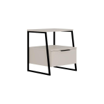 Kaasaegne &Ouml;&ouml;kapp Metallraamiga, Pal, Decortie, 45 x 50 x 40 cm, Liivakivi