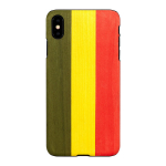 Man & Wood naturaalsest puidust &uuml;mbris iPhone XS Max jaoks &ndash; Reggae must