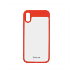 Tellur h&uuml;briidne mati bumper‑kate iPhone X/XS &ndash; Punane