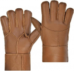 Talvised nahkkindad meestele Harssidanzar, pruunid