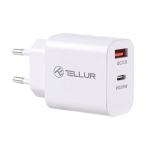 Tellur TLL151381 toiteadapter &ndash; kompaktne valge laadimislahendus