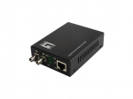 LevelOne GB adapter RJ45->ST 1Gbps SM 1310nm 20km
