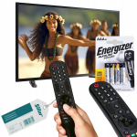 Asenduskomplekt Pult MR21GC LG Smart TV jaoks + Energizer AAA patareid 4tk.