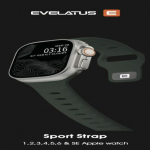 &bdquo;Evelatus Watch 42 / 44 / 45 Sport&ldquo; silikoonist rihm tumehall