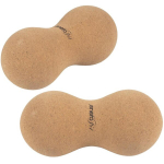 Topeltmassaažipall Enero Fit korgist, 6,5 &times; 13 cm