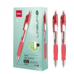 Geelipliiats 0.5mm Arrix punane (12tk) DELI