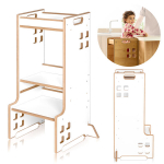 K&ouml;&ouml;giabilise platvorm lastele KLionelo k&ouml;&ouml;giabiline Cass, valge