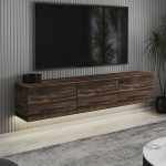 TV-laud Asir Neon, 160x35x32 cm, kastan