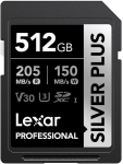 Lexar Professional SILVER PLUS SDXC 512GB memory card