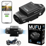 Mufu v12s pro mootorratta video salvestaja kaamera kaks kaamerat 1080p 30fps