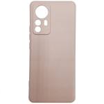 Aizmugurējais vāciņ&scaron; Evelatus Xiaomi 12/12X Nano Silicone Case Soft Touch TPU Beige 4752192056513 EX12NSCBE (4752192056513)