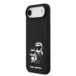 Karl Lagerfeld vedelast silikoonist K&CH Sketch MagSafe &uuml;mbris iPhone 17 Air jaoks