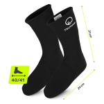 Neopreenist sokid 5 mm (38&ndash;39 suurus) &ndash; mustad