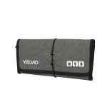 Volditav Rullitav Tehnika Kandekott ja Kaablite Organiseerija USB Kaablitele ja SD Kaartidele, Yelvio TechRoll S1, Hall