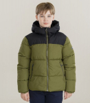 Icepeak Poiste Talvejope Kirkman Jr 280 g 50001-8*571, oliiv/must 6438594143874