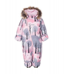 Lenne T&uuml;drukute Talvekombinesoon 250 g 25307*1246, roosa/hall