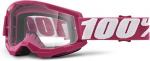 Motokroso akiniai 100% Strata 2, rožiniai