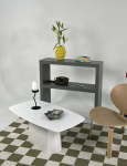 Kohvilaud, Lilyum Suur, 100x42x54 cm, Valge
