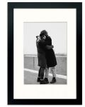 Must raam fotoalbumile 21x29,7 cm koos passepartout'ga 21x30 (15x21)