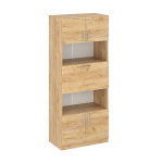 Shkaf-29 kapp 195 &times; 80 &times; 46,4, kuldne tamm