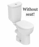 Kompaktne CREAVIT WC-pott puuetega inimestele ILMA ISTMIKUGA, k&otilde;rgus 45,5 cm / horisontaalne &auml;ravool (WC-pott + veemahuti + klapp)