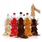 10x 500ml klaaspudelit lik&ouml;&ouml;ri, mahla, kingituste jaoks