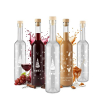 20x Christmas Futura pudelid 500ml j&otilde;ulukujundusega