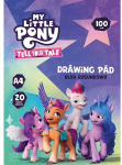 My Little Pony A4 joonistusplokk, 100g, 20 lehte