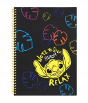 Spiraaliga s&uuml;learvuti A4, 100 lehte, Disney Stitch disain