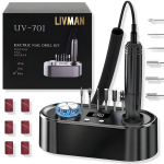 Elektriline k&uuml;&uuml;nefrees LIVMAN UV-701 manik&uuml;&uuml;ri ja pedik&uuml;&uuml;ri jaoks, USB-v&auml;ljundiga, 24W, 40000 p/min