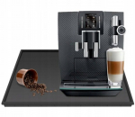 Kohvimasina Alus, 47 X 28 Cm, Tilgumatt, Valamu, Kuivamismatt, Kohvimasin, K&ouml;&ouml;givalamu Kuivamismatt Mustust T&otilde;rjuva Kattega, Kiiresti Kuivav Kuivamismatt, S&ouml;&ouml;giriistad, Hall Kohvimatt