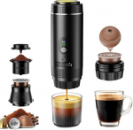 Kaasaskantav espressomasin, patareidega, 80 ml