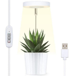 Kasvulamp potis - USB-adapter - Kasvulamp