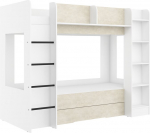 Narivoodi Meblocross Everest L, 200x80 cm, valge/mandlikarva