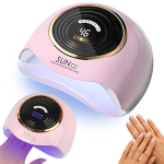 LIVMAN SUN C2 UV-LED-iga manik&uuml;&uuml;ri ja pedik&uuml;&uuml;ri jaoks - eemaldatava alusega, 288W, 63LED