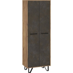 Riidekapp Meblocross Boss Bos-14 2D, pruun/hall
