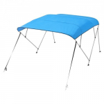 Paadibimini kate, 4 kaarega 96x79-84x54 cm, Vaikse ookeani sinine, Pol&uuml;ester